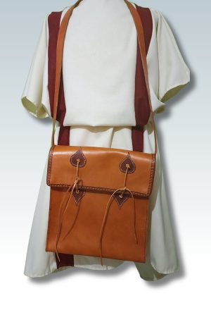 bolso romano cuero